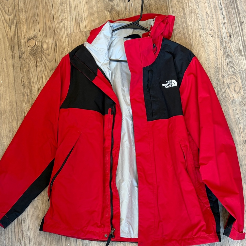 The North Face Men's Red and Black Performance Jacket
